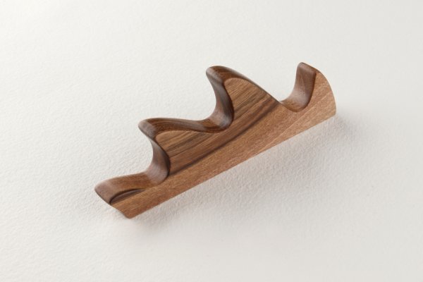 Penrest made of walnut wood